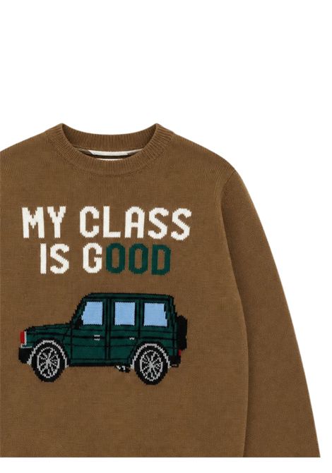 Maglione bambino beige in lana MC2 SAINT BARTH | GOOD CLASS CAR 19/DEBBEIGE