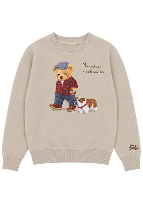 Beige cotton children's sweatshirt MC2 SAINT BARTH | HUT000400563I/DEBBEIGE