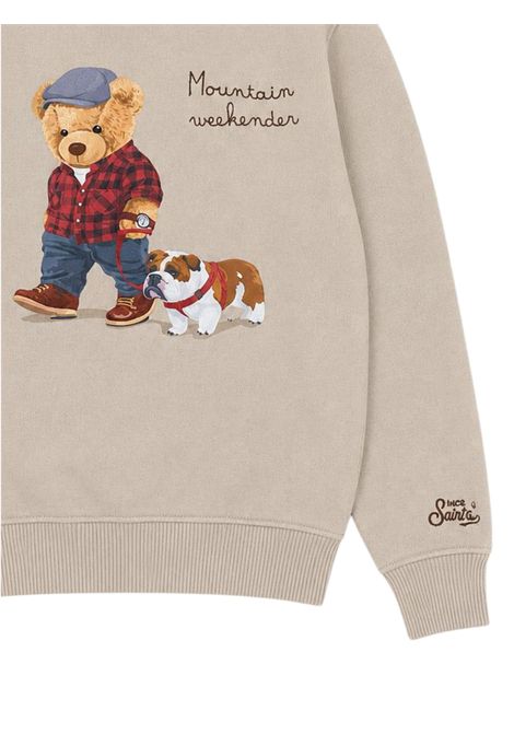 Beige cotton children's sweatshirt MC2 SAINT BARTH | HUT000400563I/DEBBEIGE