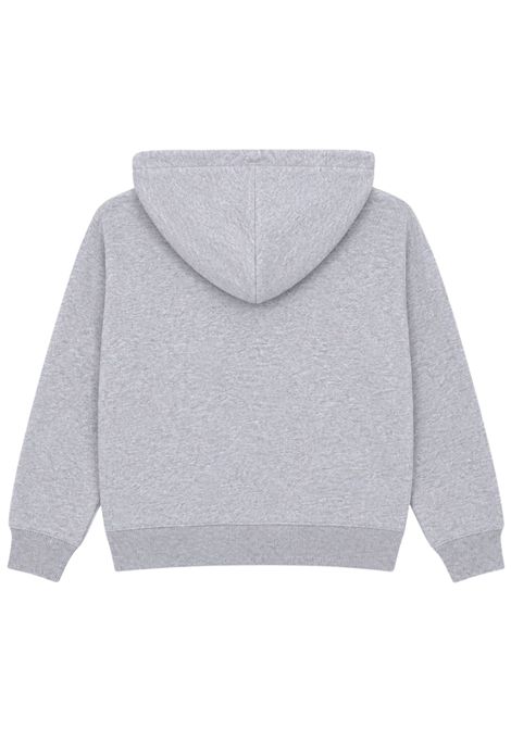 Felpa bambina grigia in cotone MC2 SAINT BARTH | MIND004/ANGRIGIO