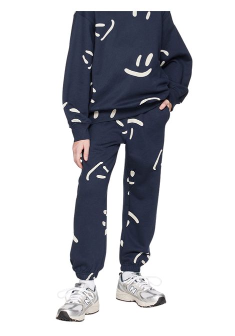Felpa bambino blu in cotone MOLO | 1W24J20333/DEBLU