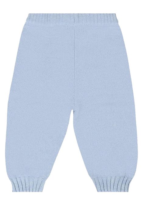 Pantalone neonato in lana e cotone MOLO | 6W25I2066/DEAZZURRO
