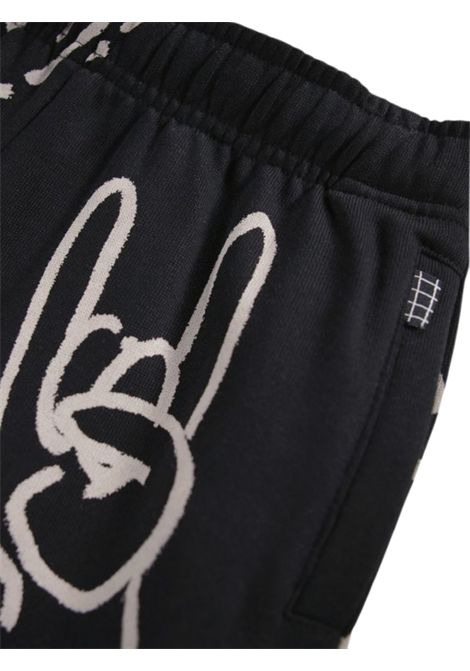 Pantalone unisex nero in cotone MOLO | 6W25I2088/DENERO