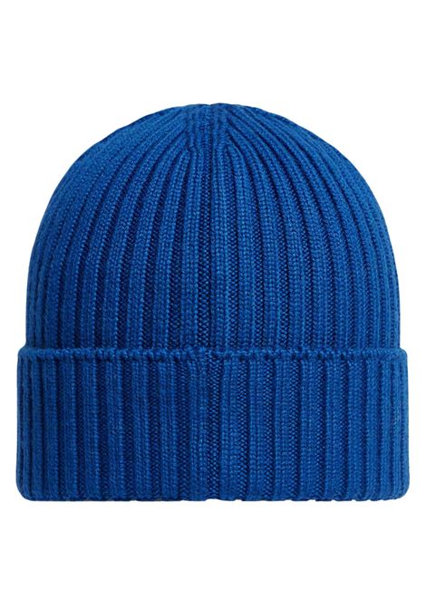 Cappello bambino blu in lana Moncler | 3B00009/MABLU ELETTRICO