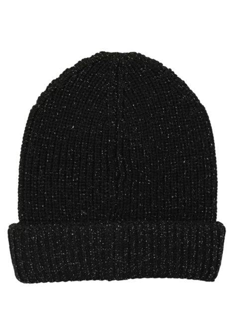 Cappello bambina nero in lana Moncler | 3B00021/MANERO