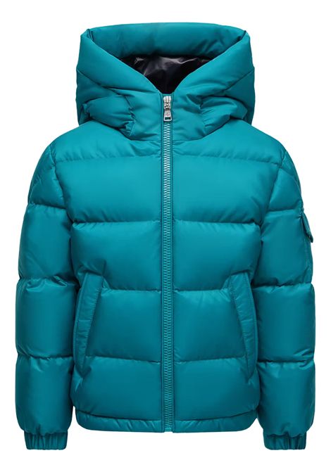 Giubbino bambino imbottito Moncler | ERANUVERDE ACQUA