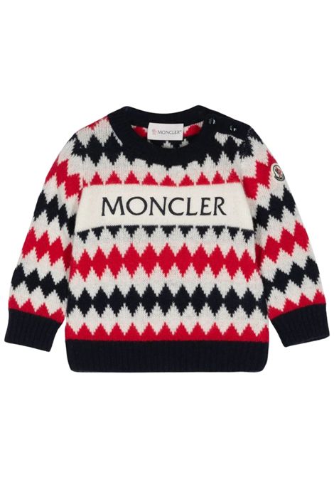 Multicolored wool baby sweater Moncler | J29519/MAMULTICOLOR