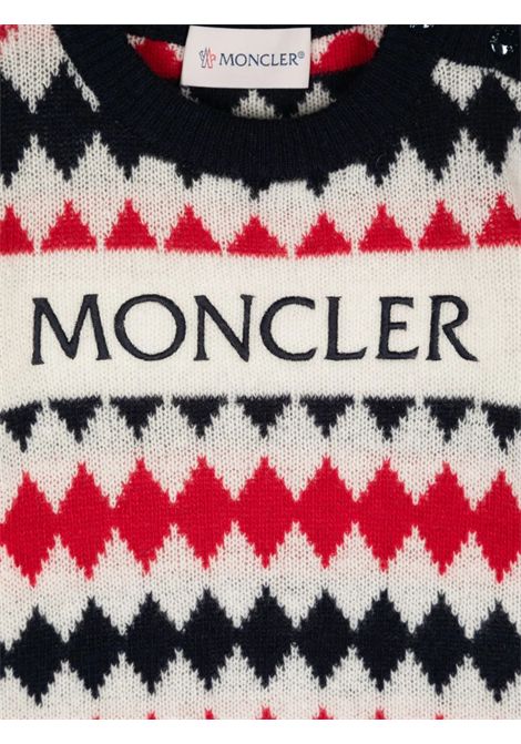 Multicolored wool baby sweater Moncler | J29519/MAMULTICOLOR