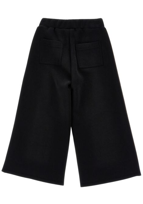 Pantalone bambina nero in viscosa Monnalisa | 11F4076209/ANNERO