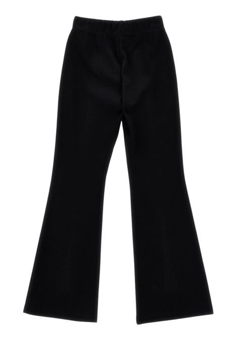 Pantalone bambina nero in viscosa Monnalisa | 17F4006207/ANNERO