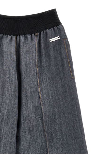 Pantalone bambina jeans grigio Monnalisa | 17F4026208/ANGRIGIO