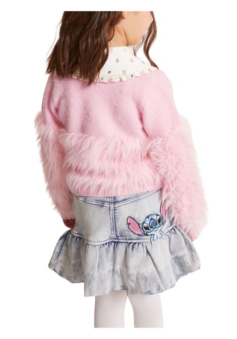 Gonna bambina in cotone denim Monnalisa | 19F7026042/MADENIM
