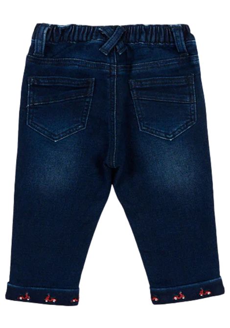 Jeans neonato in cotone Monnalisa | 28F4056042/ANDENIM