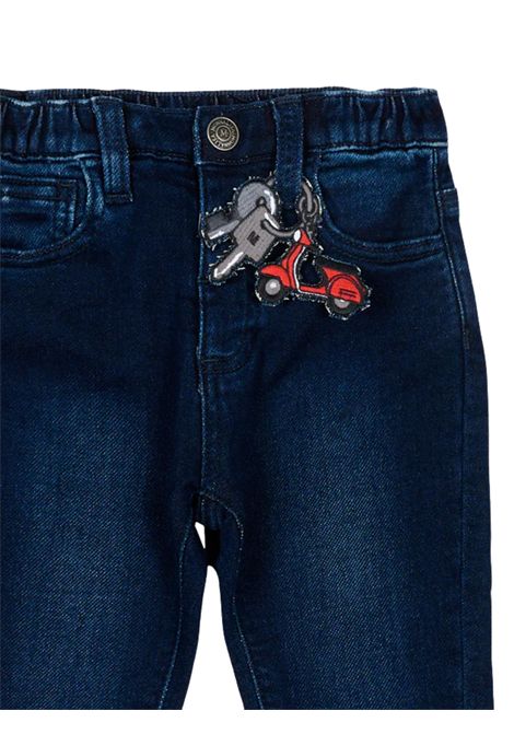 Jeans neonato in cotone Monnalisa | 28F4056042/ANDENIM