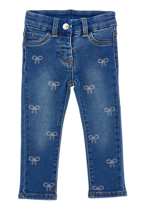 Jeans neonata in cotone  Monnalisa | 39F4006042/ANDENIM