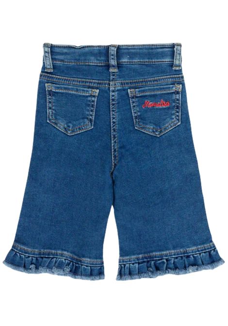 Jeans neonata in cotone Monnalisa | 39F4066043/ANDENIM