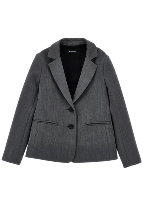 Blazer bambina grigio in viscosa Monnalisa | 41F1036303/ANGRIGIO