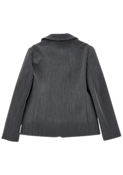 Blazer bambina grigio in viscosa Monnalisa | 41F1036303/ANGRIGIO