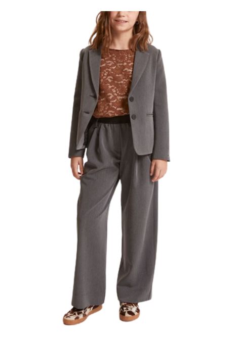 Blazer bambina grigio in viscosa Monnalisa | 41F1036303/ANGRIGIO