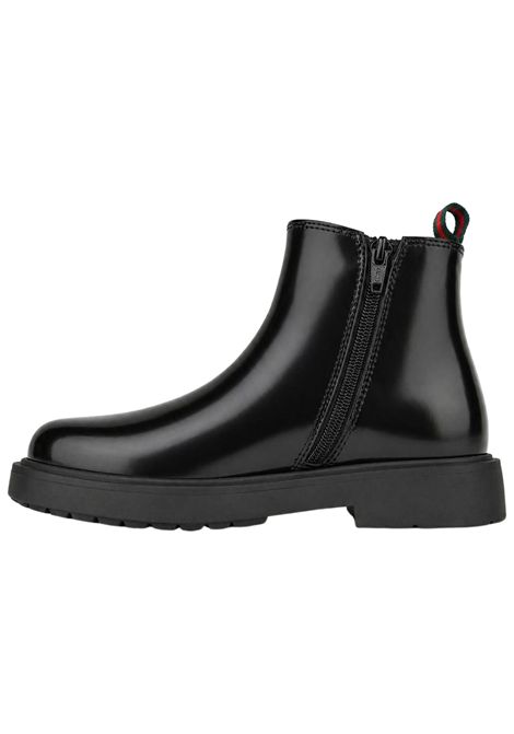 Unisex black leather shoes MONTELPARE | MT14502/PIANERO