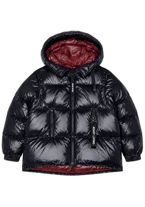 Black reversible jacket for girls MONTEREGGI | FW57707/DEBNERO