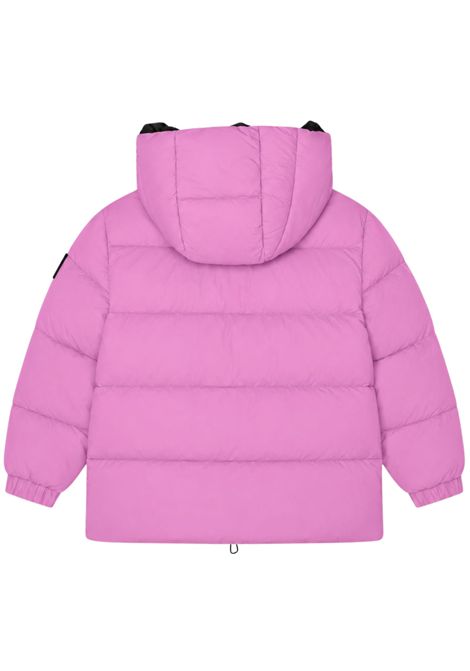 Pink padded jacket for girls MONTEREGGI | FW58400K/DEBROSA
