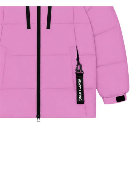 Pink padded jacket for girls MONTEREGGI | FW58400K/DEBROSA