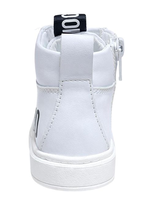 Scarpe unisex bianche in pelle Moschino | 81844BIANCO