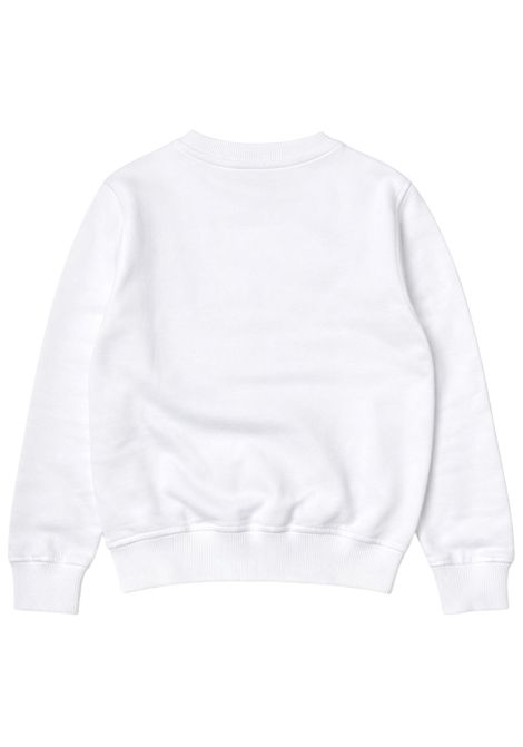 Unisex cream cotton sweatshirt Moschino | HQF08V/CEPANNA