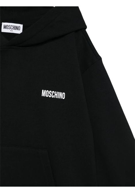 Unisex black cotton sweatshirt Moschino | HUF09C/CENERO