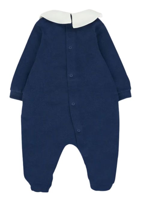 Tutina neonato blu in cotone Moschino | MYY037/CEBLU