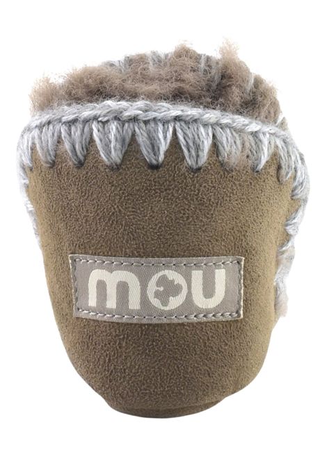 Brown suede Eskimo baby shoes Mou | FI101000A/PIAMARRONE