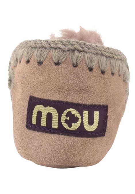 Baby girl's pink suede Eskimo shoes Mou | FI101000A/PIAROSA