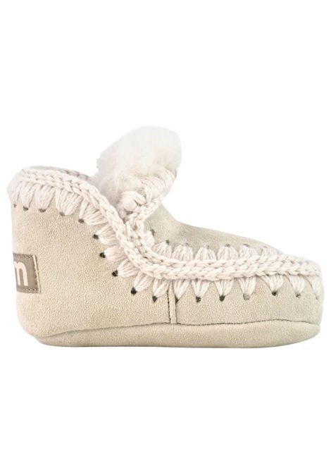 Eskimo baby shoes in sand suede Mou | FI101000A/PIASABBIA