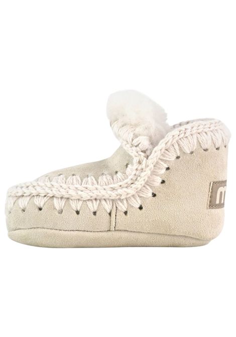 Eskimo baby shoes in sand suede Mou | FI101000A/PIASABBIA