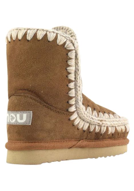 Scarpe Eskimo bambina cammello in camoscio Mou | FK101000A/PIACAMMELLO