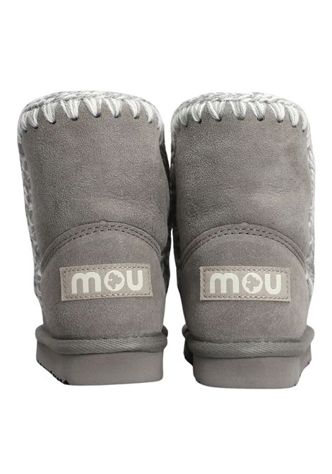 Scarpe Eskimo bambina grigie in camoscio Mou | FK101000A/PIAGRIGIO