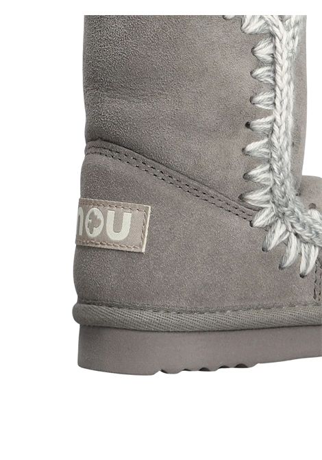 Scarpe Eskimo bambina grigie in camoscio Mou | FK101000A/PIAGRIGIO