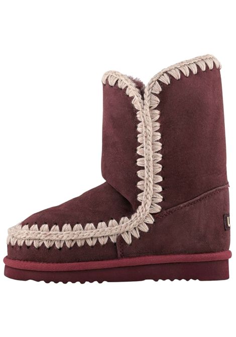 Stivaletto Eskimo vinaccio in camoscio Mou | FK101000A/PIAVINACCIO