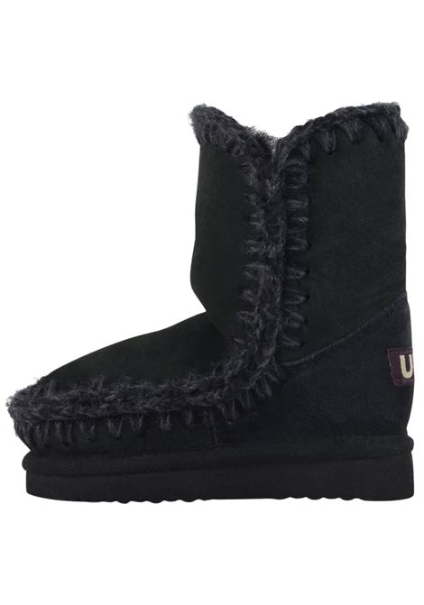 Black suede Eskimo boot Mou | FK101000B/PIANERO