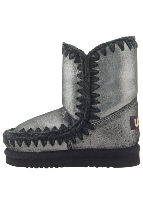 Black laminated Eskimo boot Mou | FK101000C/PIANERO