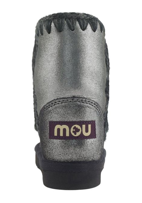 Black laminated Eskimo boot Mou | FK101000C/PIANERO
