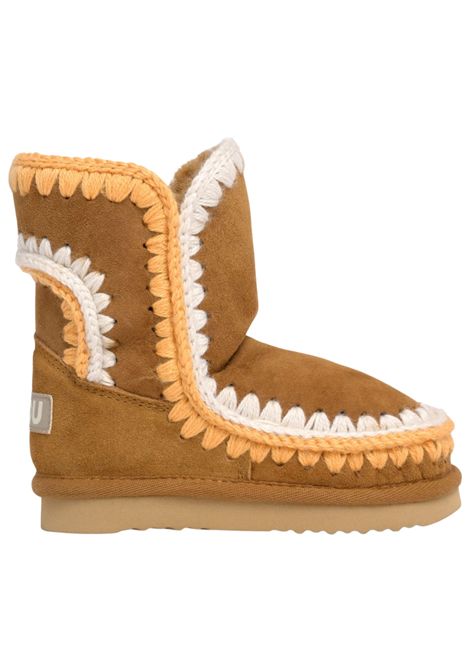 Stivaletto Eskimo cammello in camoscio Mou | FK101042A/PIACAMMELLO