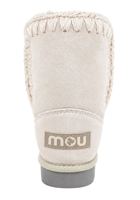 Stivaletto Eskimo sabbia con strass Mou | FK101043A/PIASABBIA