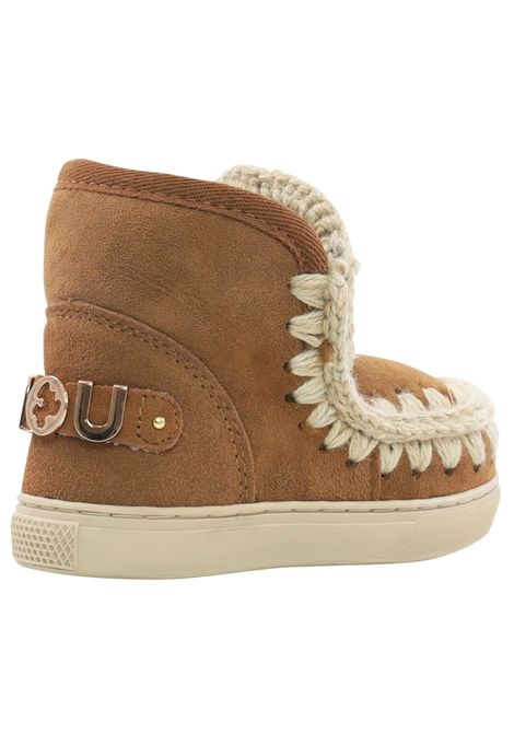 Stivaletto Eskimo cammello in camoscio Mou | FK111015A/PIACAMMELLO