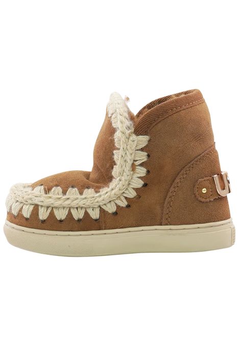 Stivaletto Eskimo cammello in camoscio Mou | FK111015A/PIACAMMELLO