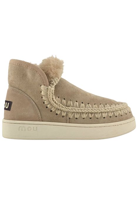 Stivaletto Eskimo beige in camoscio Mou | FW741000A/PIABEIGE