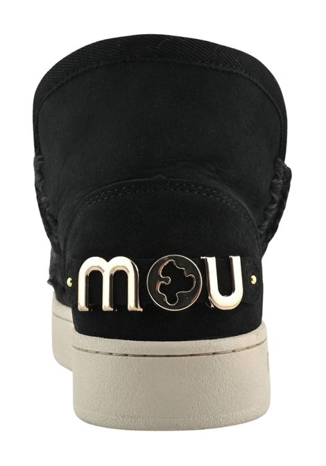 Stivaletto Eskimo nero in camoscio Mou | FW741001A/PIANERO