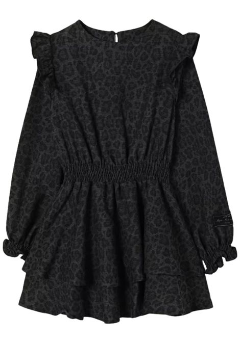 Abito bambina grigio in viscosa MSGM | F5MSJGDR143/CEGRIGIO
