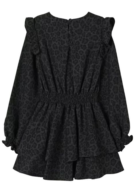 Abito bambina grigio in viscosa MSGM | F5MSJGDR143/CEGRIGIO